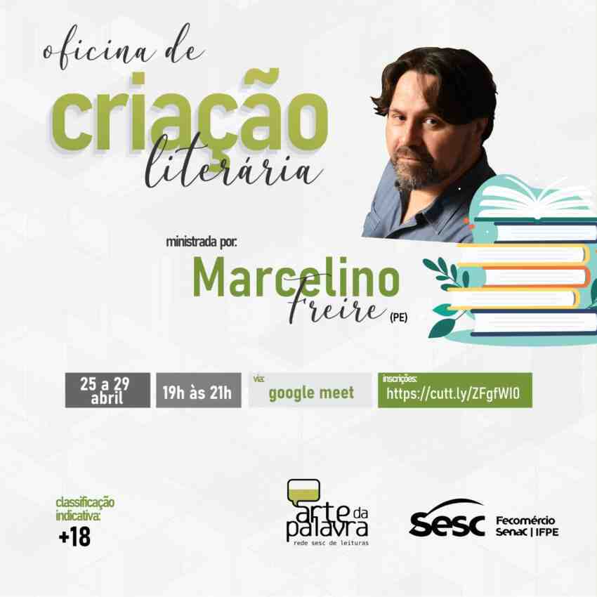 Sesc Rondônia Abre Inscrições Para Oficina De Criação Literária 4466