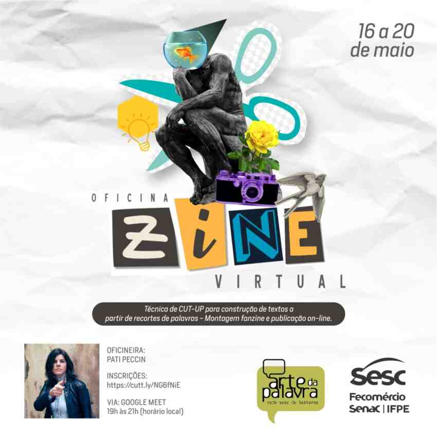 Sesc Rondônia Abre Inscrições Para Oficina De Zine Virtual 6036